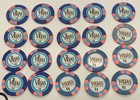 Lot Of 20 - Viejas Casino   Turf Club  1 Chip Alpine Ca California H c