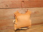 Vintage Rare 1950 s Buoyant Vest Orange Child   s Life Jacket S e  Hyman Company