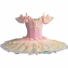 Women Kids Girls Ballet Tutu Dress Women Ballerina Stage Dance Costume