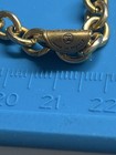 Chanel Gold Tone Cc Logo Coin Medallion Chain Belt Long Necklace