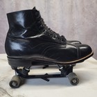 Custom Size 9 5d Stacy Adams Madison Roller Skates Slider Wheels Black Men s