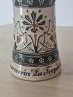 Very Rare 1930s La Tropical Bacardi Stein Beer Ceramic Jar Antique 7 Inches