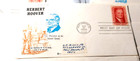 Us 5c Fdi 1965 Herbert Hoover Lot Of 2 Covers
