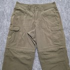 Boy Scouts Of America Mens Switchback Pants 34 Olive Green Convertible Cargo Bsa