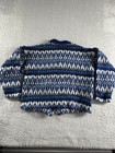 Vintage 50s Hans Heitsch Iceland Nordic Scandinavian Lambs Wool Sweater Sweden