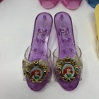 Disney Princess Dress Up Play Shoes Costume Heels Sparkly Girl Kids Pretend Play