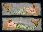 Gemsco Vintage Nos Usn Liberty Cuff Patch  1  Pair - Mermaid Design V2