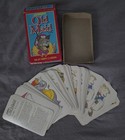 Vintage 1988 Mb Milton Bradley Jumbo Old Maid Card Game Complete Good Condition