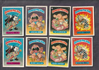 1985 Garbage Pail Kids Series 1 Complete Set 82 Cards Ex vg - Os1 - Nasty Nick