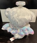 Rare Ty Beanie Boos Boo 2014 - Halo The Angel Bear Plush Soft Toy 6  - Retired