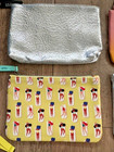 Lot Of 8 Ipsy Glam Bag Cosmetic Crafts Pencil Bags Pouches Unused Betty Boop 