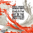 Pouring Masters Neon Bikini Orange 8ozbottle Water-based Acrylic Pouring Paint