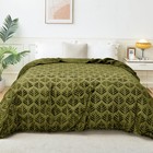 King Size Fleece Blanket For Bed  Super Soft And Cozy Blankets All Season Use   