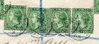 St Vincent 1899   d Sg47 a X8 On Envelope Registered Kingstown To Ireland  179 