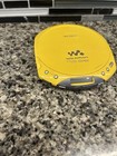 Sony D-e220 Yellow Walkman Portable Compact Disc Player Esp Max  tested Working 