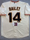 San Francisco Giants Patrick Bailey Autograph Cream  14 Nike Jersey Jsa Cd05007