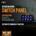 Auxbeam 8 Gang Switch Panel Circuit Control Relay System For Can-am Maverick X3
