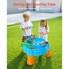 Water Table For Toddlers Kids Activity Sensory Table With 9pcs Accessories