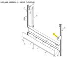 Waltco Lift Gate Travel Plate  p n 43016152  Mdl Model