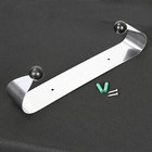 Paper Towel Holder Under Cabinet Wall Mount Stainless Steel Rack Kitchen