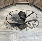 Rare Antique 1920s Dayton Day-fan 4 Blades Steel Cage Industrial Steampunk Decor