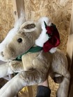 Breyer 2003 ginger Snap W  Santa Hat   Scarf christmas Holiday Plush Horse 32