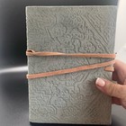 Soft Suede Embossed Blank Page Journal For Women Or Men