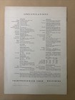 Original C  1954 Vw Wolkswagen Beetle Car Dealer Brochure Catalog