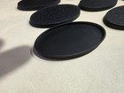 Lot Of  10 2 Spare   25x50mm Oval Bases For Wargamming 40k aos  Dnd  Etc 50x25mm