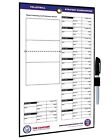 Premium Coacher Magnetic Volleyball Coaching Clipboard - Coach Board - Gift Gear