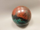 Chrysocolla Cuprite Sonora Sunset Stone Sphere 2 5 Inch Rock  o4
