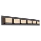 Kira Home Everett 48  Modern 6-light 38w Led  360w Eq   Bathroom vanity Light