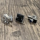 3 Pieces Lapel Pin Set Fancy Men Suit Brooches