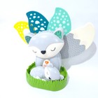 Infantino Fox Musical Soother   Night Light Projector Go Gaga - Gray