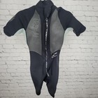 O neill Black   Grey Elite 2 1 Mm Zipped Shorty Dive Wetsuit Youth Kids Size 8