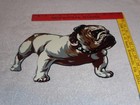 Vintage Mack Trucks W  Die-cut Bulldog 11  Metal Dog Truck Gasoline Oil Sign Gas