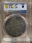Russia Peter Ii  Silver 1 Rouble 1729 Pcgs-40