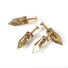 50pcs Self Drilling Drywall Anchors Screws Hollow Wall Anchor Expansion Kit