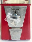Oak 10 Cent Gumball Vending Machine Works  see Description 