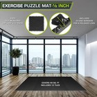 Prosourcefit Puzzle Exercise Mat    In  Eva Interlocking Foam Floor Tiles For Ho