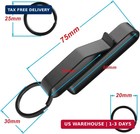 2 Pack Duty Belt Key Holder  Quick Release Key Ring Clip  For Police   Law