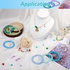 8mm Glass Beads For Jewelry Making 28 Colors Crystal Bracelet Kit Diy Crafts