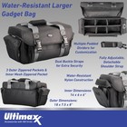Ultimaxx Large Water-resistant Adjustable Camera Bag With Dual Buckles   Pockets