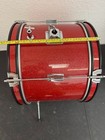 Brand New  Mendini 16 x14  Bass Drum Sparkle   Red      Open Box