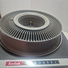 Vintage 1960 s Kodak Carousel 550 Slide Projector  Lens  2-80 Tray  Remote  Bulb