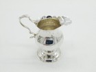 George Iii Sterling Silver Pedestal Cream Jug Antique 1775 London