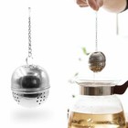 Tea Infuser Ball Mesh Loose Leaf Herb Strainer Stainless Steel Secure Locking