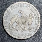 1860-o   Seated Silver Dollar  high Grade   o Mint 