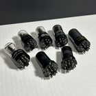 Lot Of 7 Vintage Vacuum Tubes Rca Tung-sol Ge Philco Mixed Radio Amp Untested