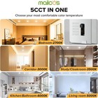 12 Pack 6  Ultra Thin Led Recessed Ceiling Light 5cct Dimmable Canless Downlight